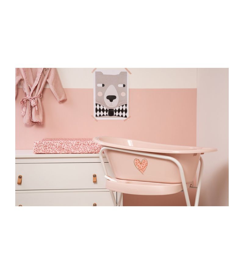 Βρεφικό Μπάνιο Μωρού Bath Click BEBEJOU Leopard Pink 6256123