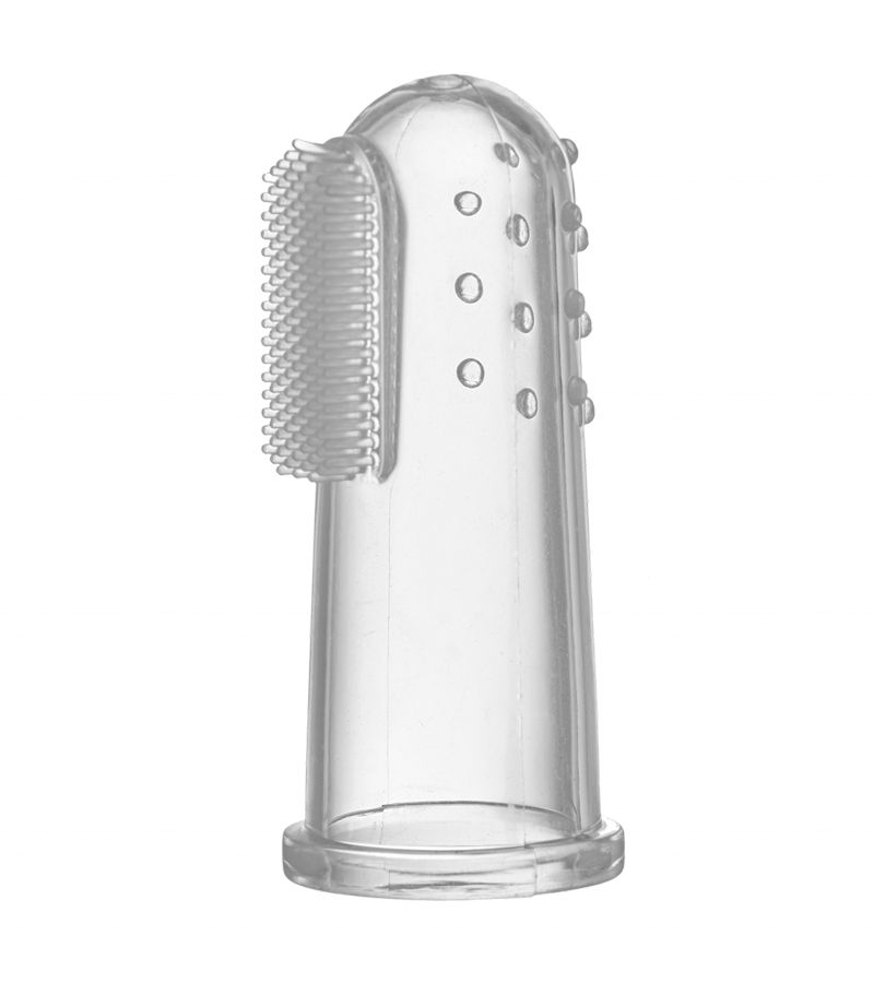 Βρεφική δακτυλική οδοντόβουρτσα σιλικόνης DR BROWN\'S Finger Toothbrush