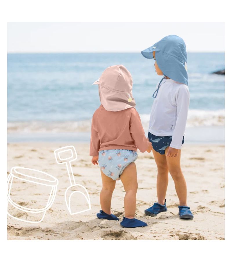 Μαγιό - πάνα GREEN SPROUTS Eco Snap Swim Diaper Light Blue Jellyfish GS-701058-6056