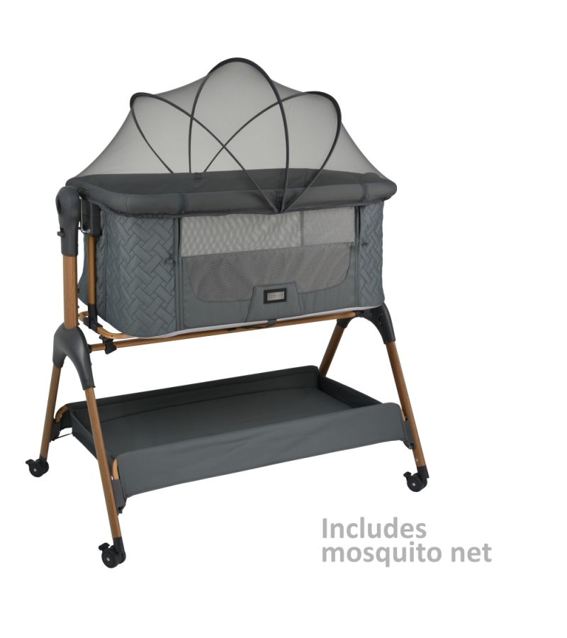 Λίκνο BEBESTARS Style 2 in 1 Smoked Grey 847-186