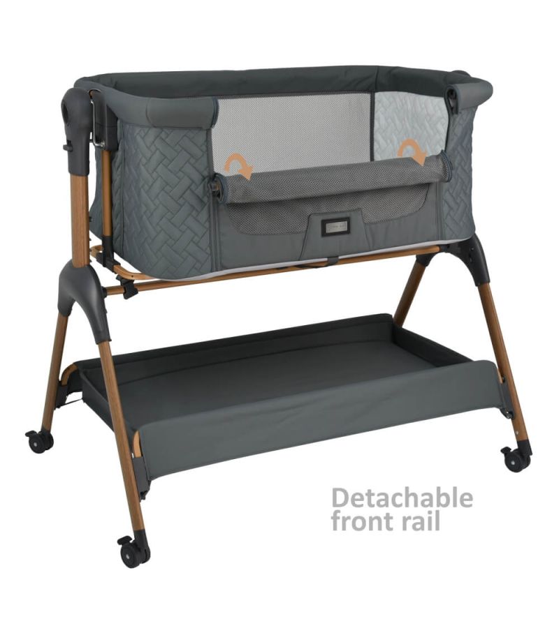 Λίκνο BEBESTARS Style 2 in 1 Smoked Grey 847-186