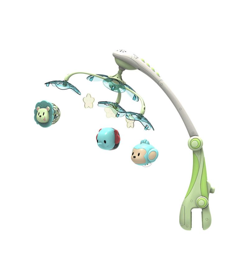 Μουσικό Περιστρεφόμενο Mobile με προβολέα BEBESTARS Green 853-181