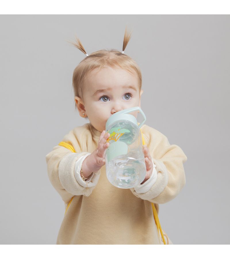 Παγούρι Tritan 360 MINILAND Kiddie Bottle Jungle 450ml ML89622