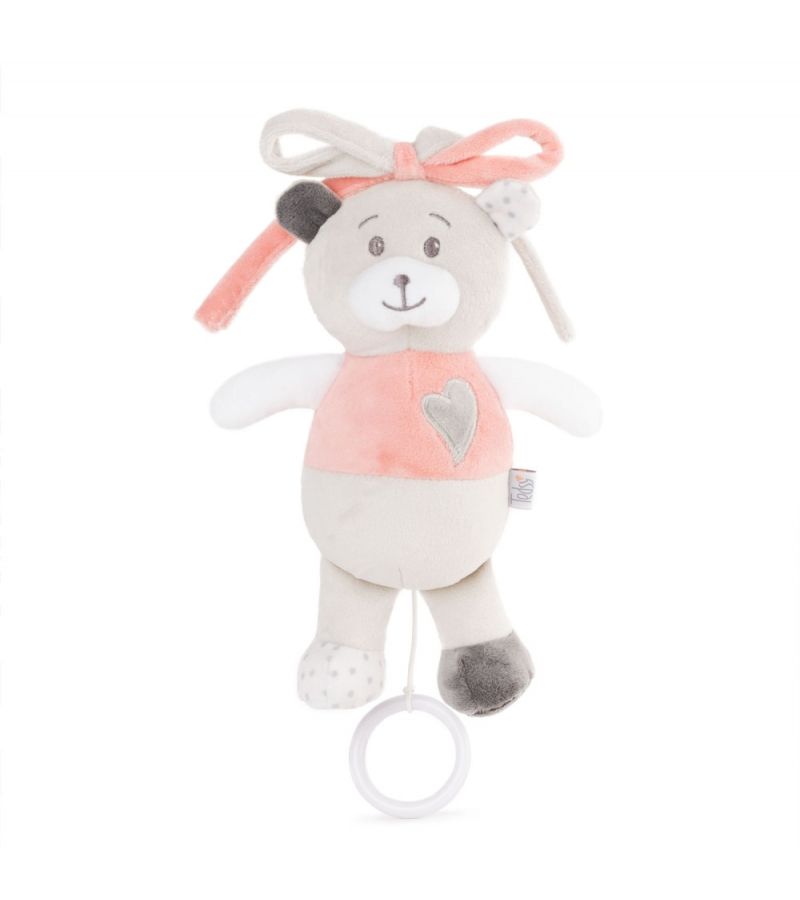 Μουσικό Κρεμαστό Παιχνίδι AMEK TOYS Bear Pink 98156