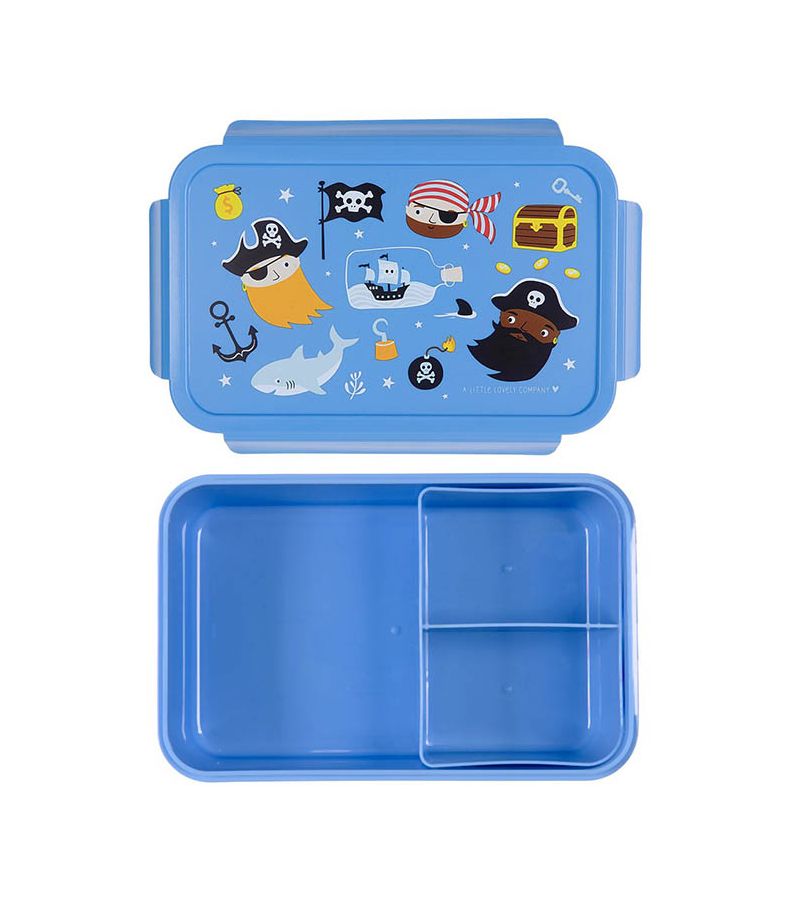 Δοχείο φαγητού Bento Lunch box με χωρίσματα 1,2L Pirates A LITTLE LOVELY COMPANY BBPIBU76