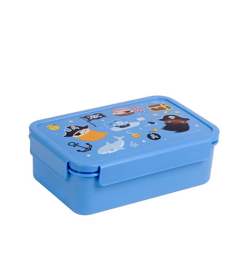 Δοχείο φαγητού Bento Lunch box με χωρίσματα 1,2L Pirates A LITTLE LOVELY COMPANY BBPIBU76
