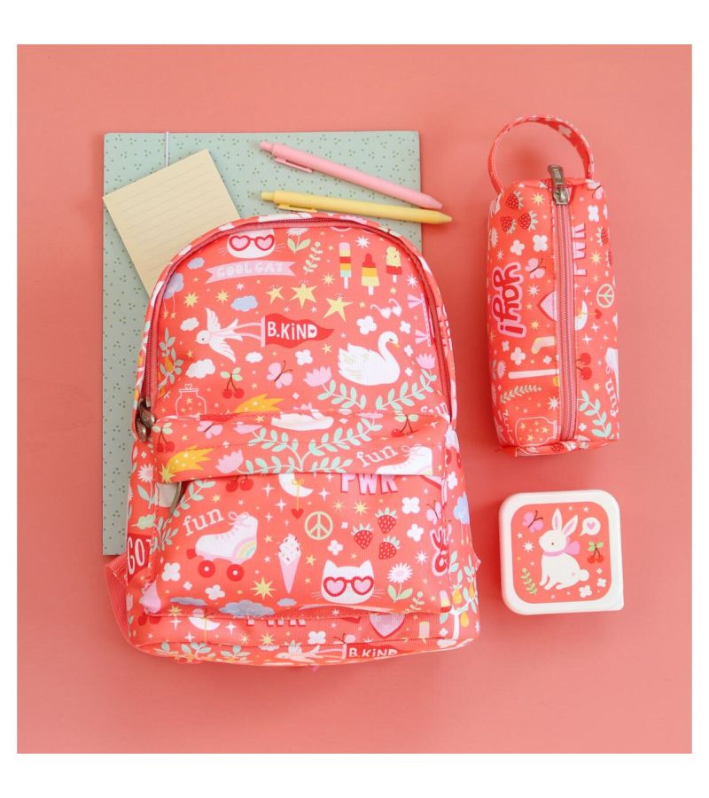 Mini Τσάντα πλάτης παιδικού σταθμού A LITTLE LOVELY COMPANY Fun BPFUCO79