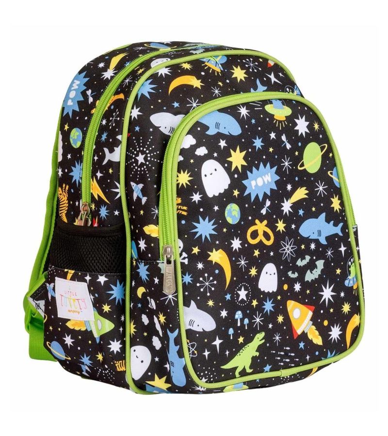 Τσάντα πλάτης νηπιαγωγείου με Ισοθερμική θήκη A LITTLE LOVELY COMPANY Galaxy BPGABL75