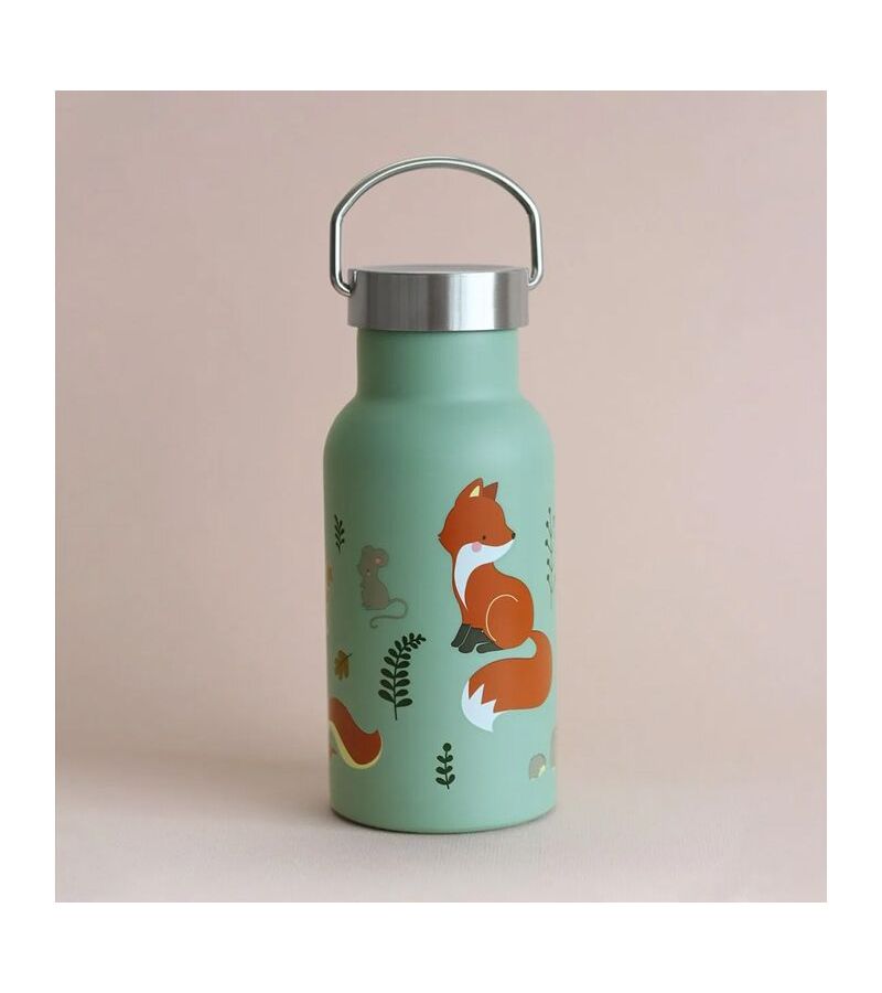 A little lovely company Μπουκάλι με διπλό τοίχωμα από ανοξείδωτο ατσάλι 350ml Forest Friends DBSSFF41