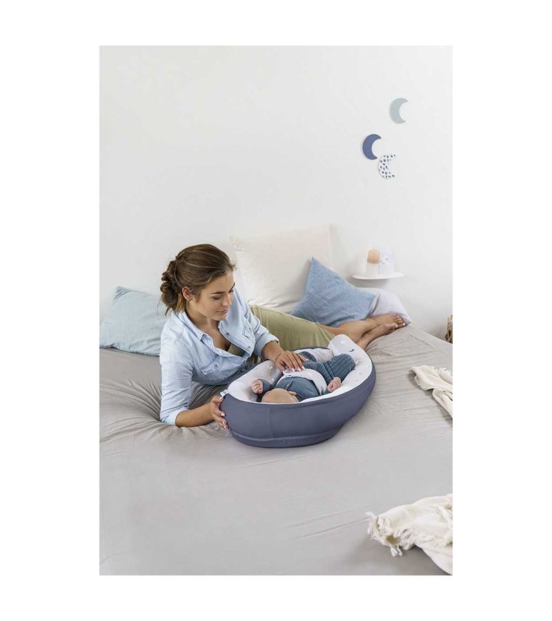 Βρεφική φωλιά DOOMOO Cocoon Blue Grey Moon