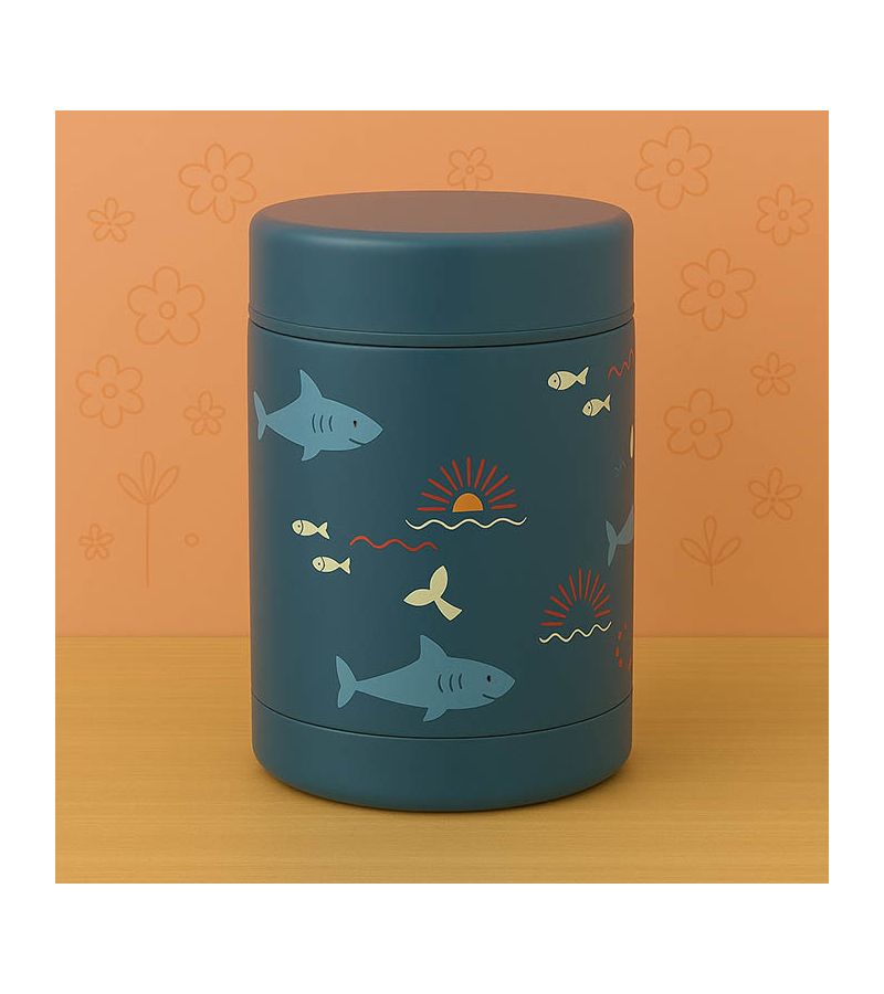 FRESK Θερμός από ανοξείδωτο ατσάλι φαγητού 300ml - Shark FR-FD100-88