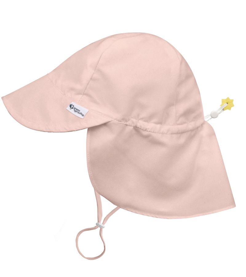 Καπέλο GREEN SPROUTS ECO Flap Hat Sun Protection Light Coral GS-747138-449