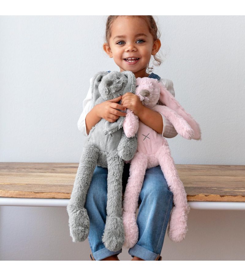 HAPPY HORSE Λούτρινο Μουσικό 34εκ. Κουνέλι Pink HPH-17661