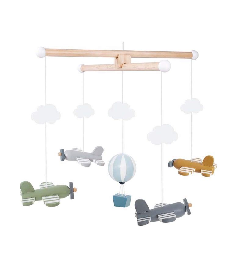 Jabadabado Ξύλινο Mobile Αεροπλάνα JB-T274