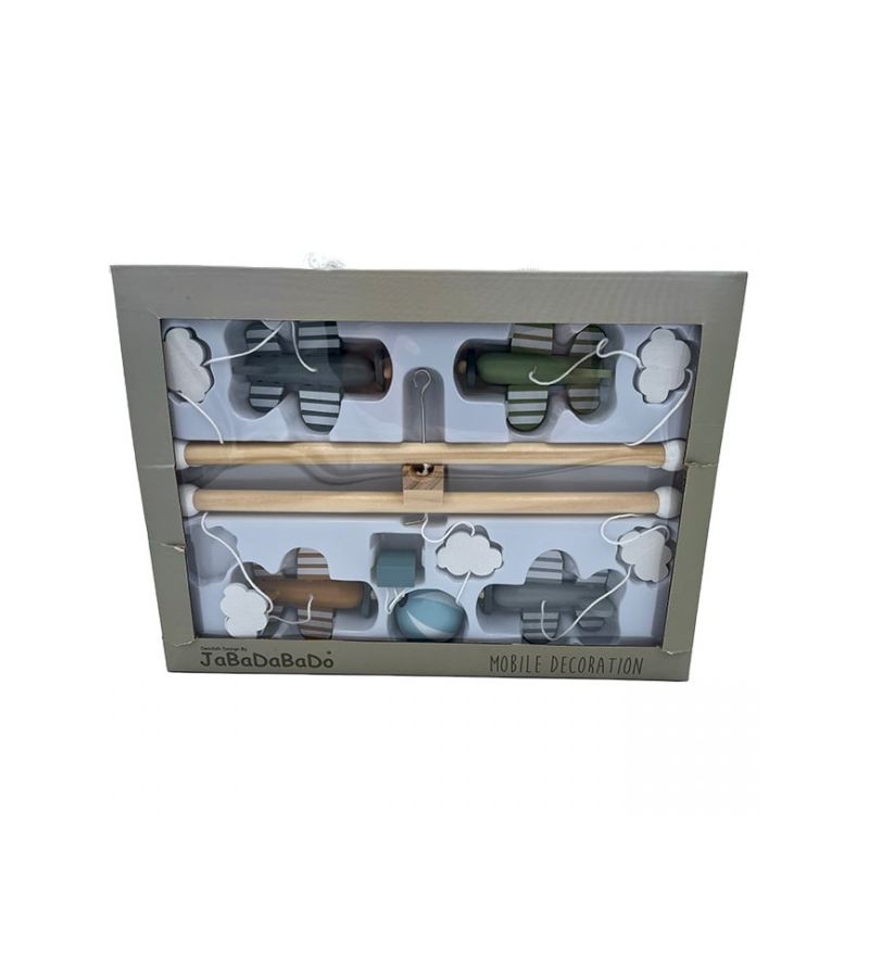 Jabadabado Ξύλινο Mobile Αεροπλάνα JB-T274