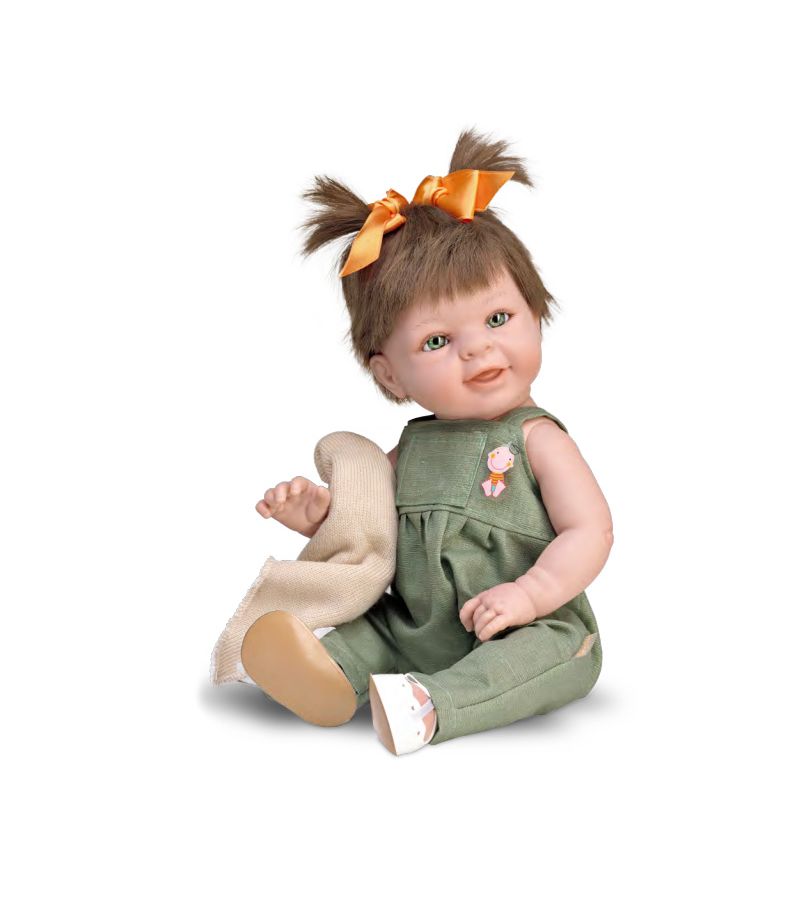 MAGIC BABY Κούκλα Paula με Πράσινα Ρούχα 47εκ. MB46513
