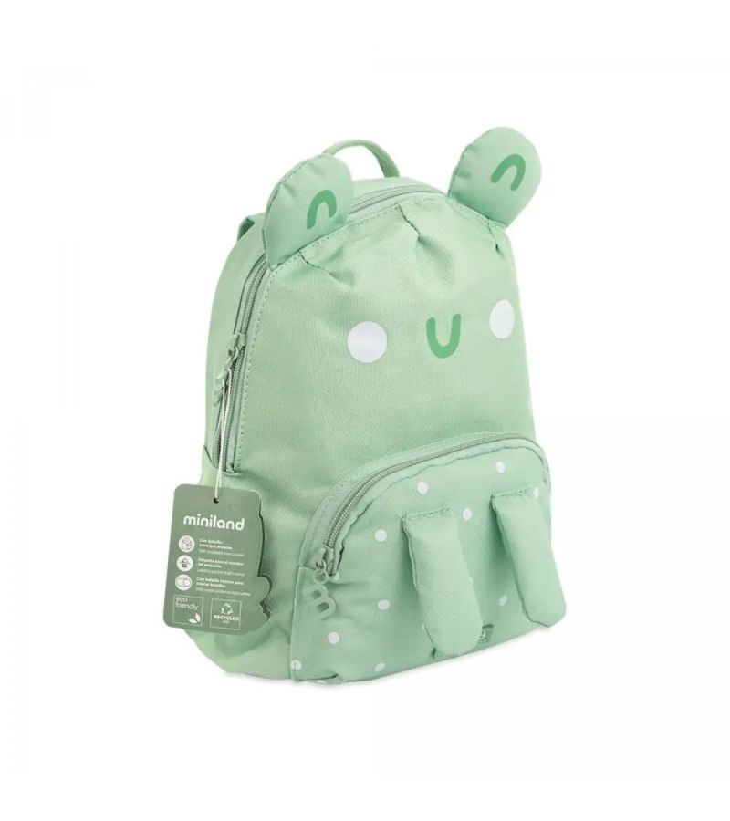ECOTHERMIBAG Ισοθερμική Παιδική Τσάντα MINILAND Green Frog ML89558