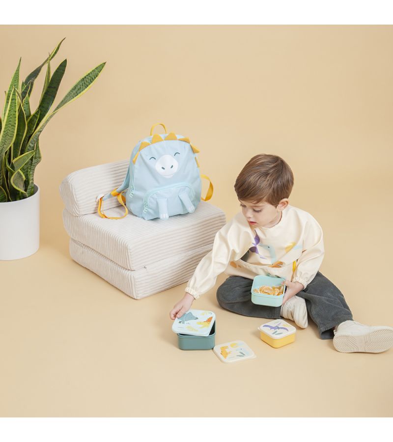 Σετ 3 Δοχεία Φαγητού SnackBox MINILAND Jurassic ML89621