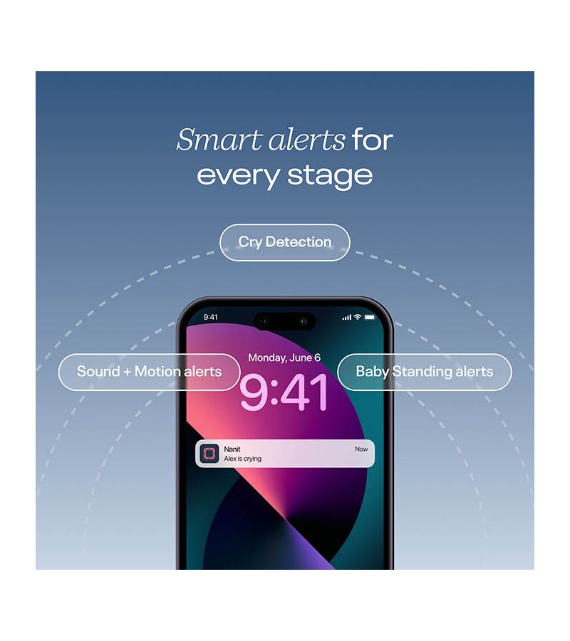 NANIT Pro Κάμερα Παρακολούθησης με Stand Δαπέδου NN52714