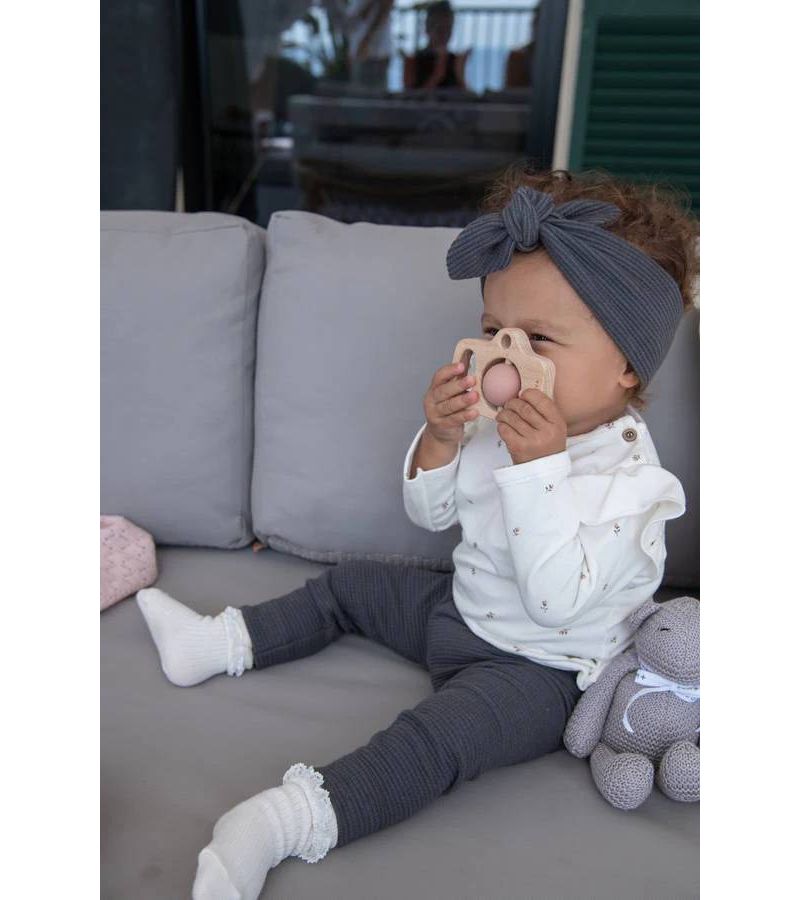 PhotoCamera από ξύλο και σιλικόνη BAMBOOM Pink CBB82707-04