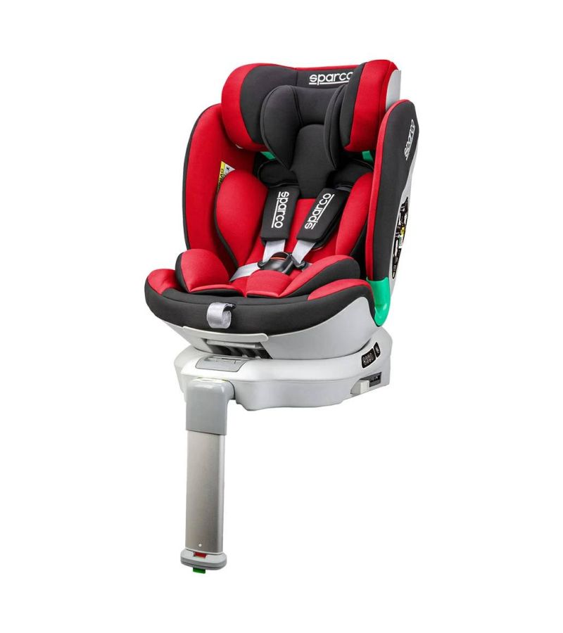 Κάθισμα αυτοκινήτου SPARCO i-Size + TOP TETHER Black-Red(40-135 cm)