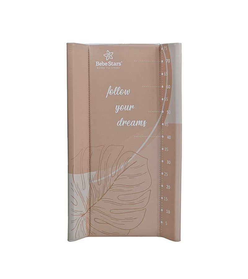 Αλλαξιέρα PVC Μαλακή BEBESTARS Leaf Mocha 19-182