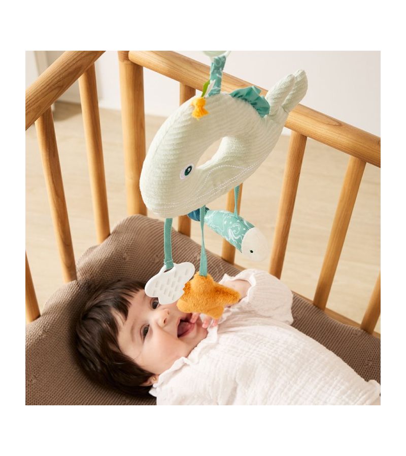 Κρεμαστό Παιχνίδι Miniland Baby Sea Φάλαινα ME97363