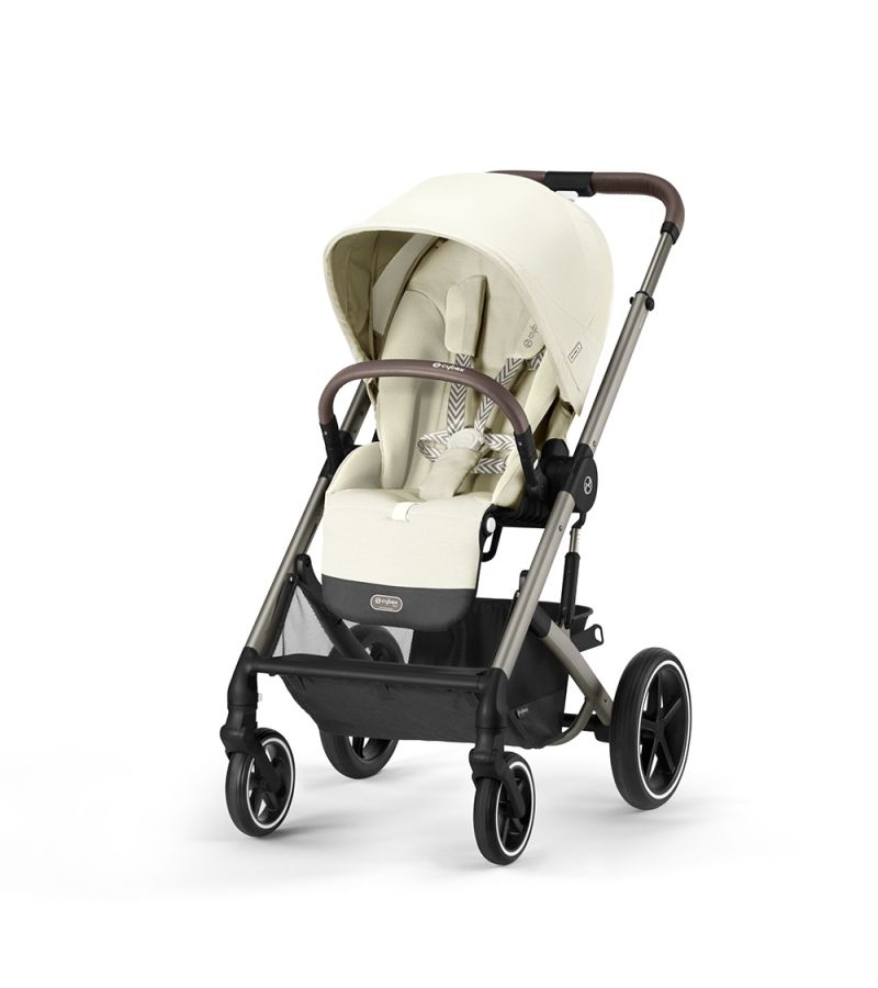CYBEX  Πολυκαρότσι 3in1 Balios S Lux Taupe Frame Seashell Beige με κάθισμα Cloud G i-size