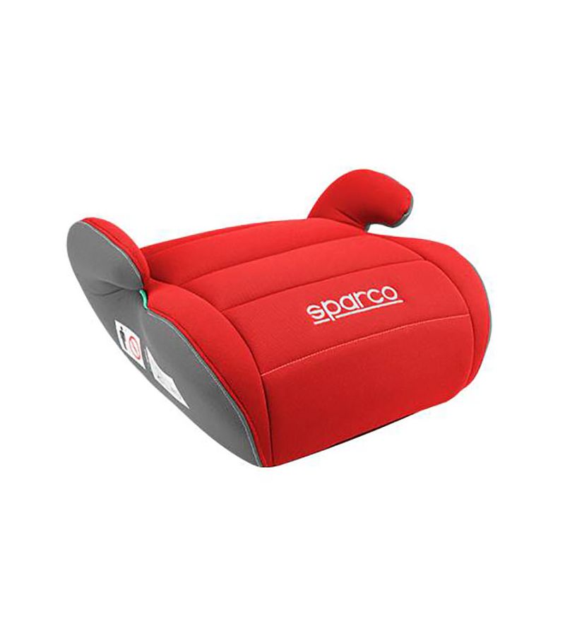 Κάθισμα αυτοκινήτου SPARCO Booster Red/Grey i-size (125-150cm) F100KI_RD