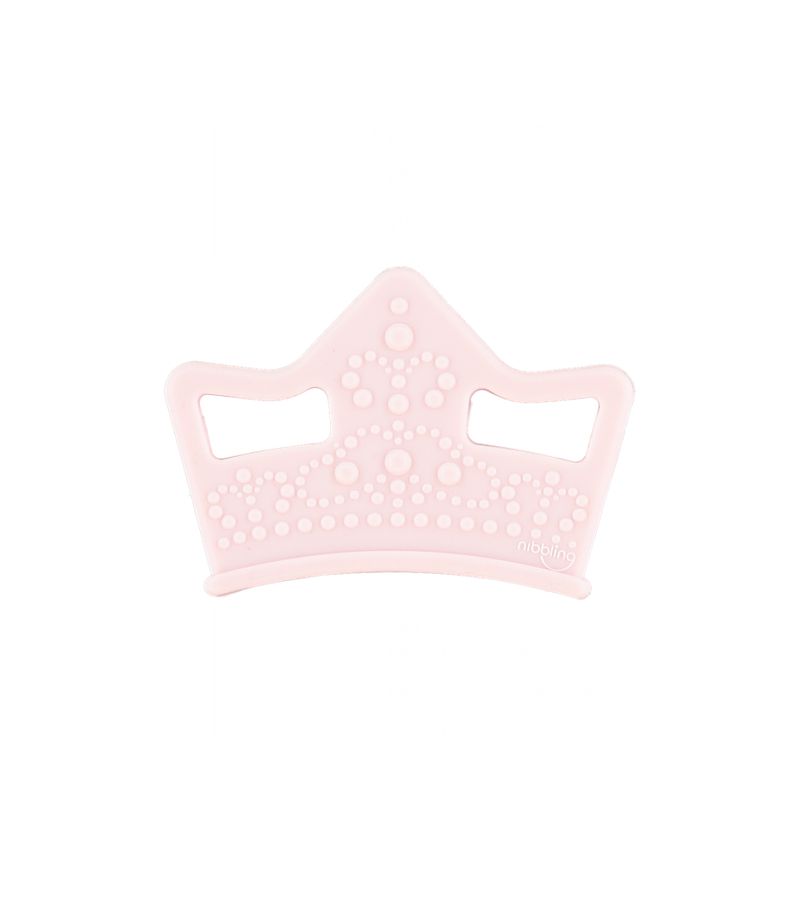 Μασητικό Οδοντοφυΐας Royal Baby Pink NIBBING 3m+ BR74227