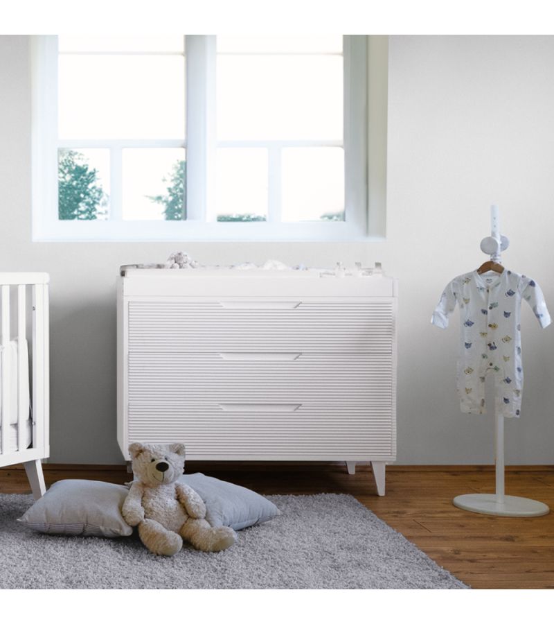 Συρταριέρα PALI Lab White 115x51x85cm