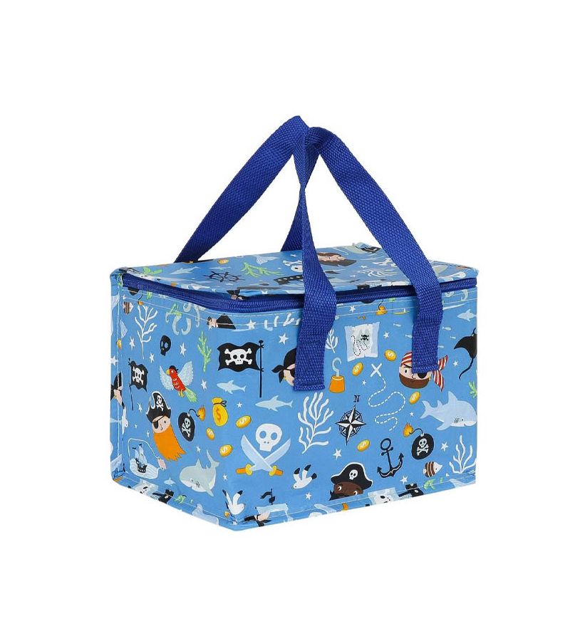 A LITLE LOVELY COMPANY Τσαντάκι μεταφοράς φαγητού 23x16x16 - Pirates CBPIBU32