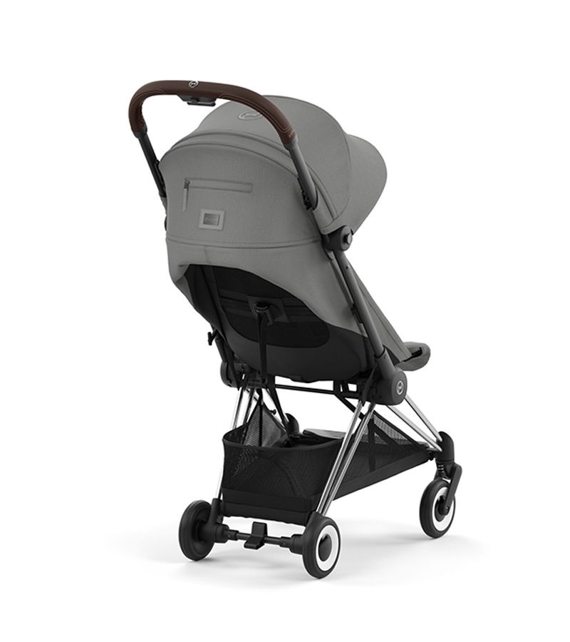 Βρεφικό καρότσι CYBEX Coya Chrome Dark Brown Frame Mirage Grey