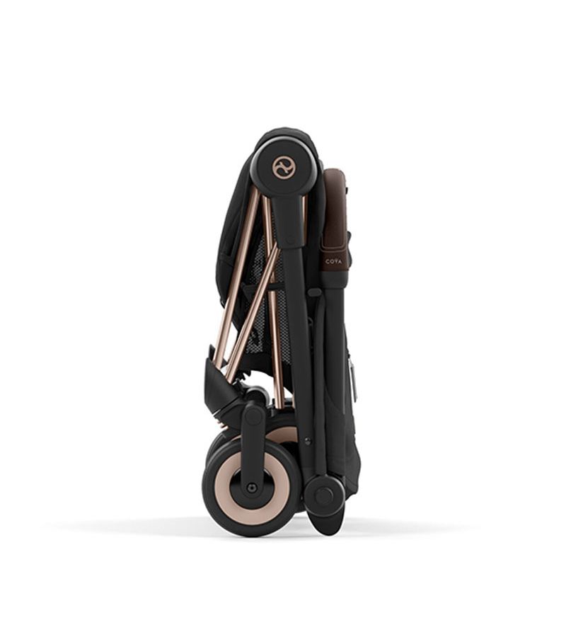 Βρεφικό καρότσι CYBEX Coya Rosegold Frame Sepia Black