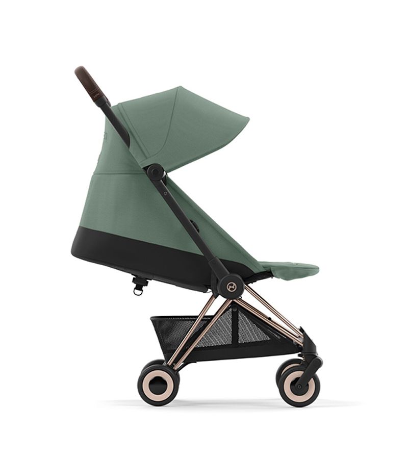 Βρεφικό καρότσι CYBEX Coya Rosegold Frame Leaf Green