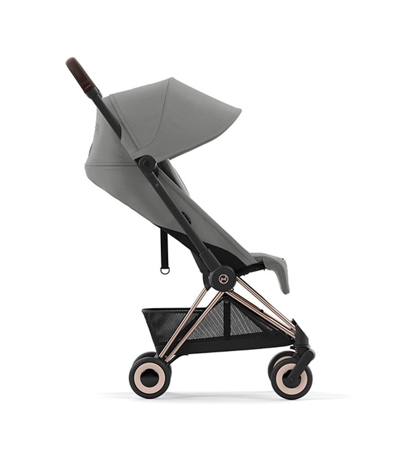 Βρεφικό καρότσι CYBEX Coya Rosegold Frame Mirage Grey