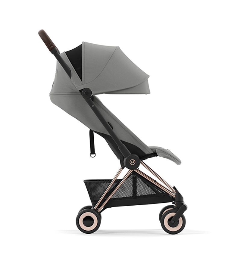 Βρεφικό καρότσι CYBEX Coya Rosegold Frame Mirage Grey