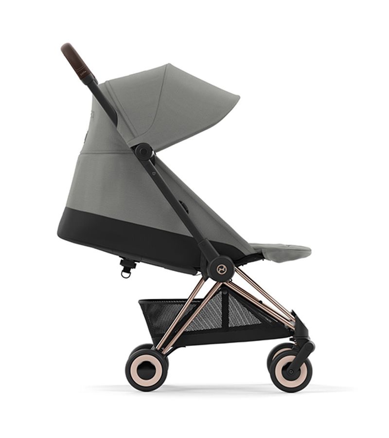 Βρεφικό καρότσι CYBEX Coya Rosegold Frame Mirage Grey