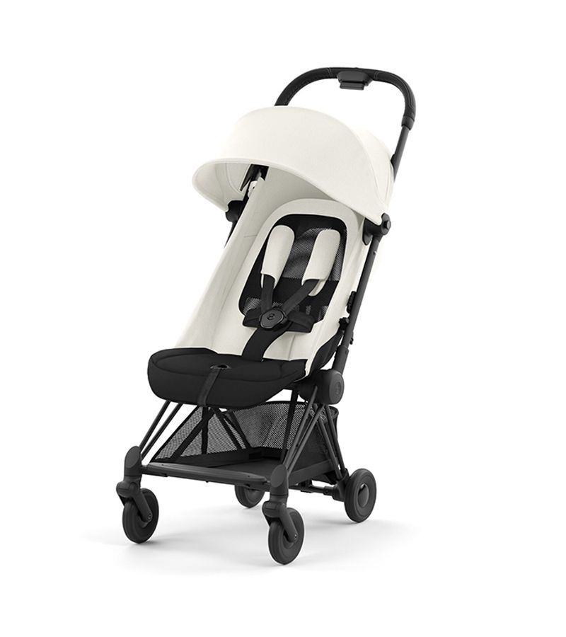 Βρεφικό καρότσι CYBEX Coya Matt Black Frame Off White