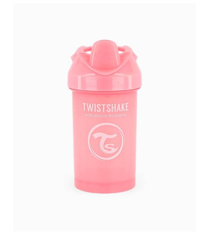 Εκπαιδευτικό κύπελλο Crawler Cup 300ml 8+ Μηνών TWISTSHAKE Pastel Pink 32-08-78273