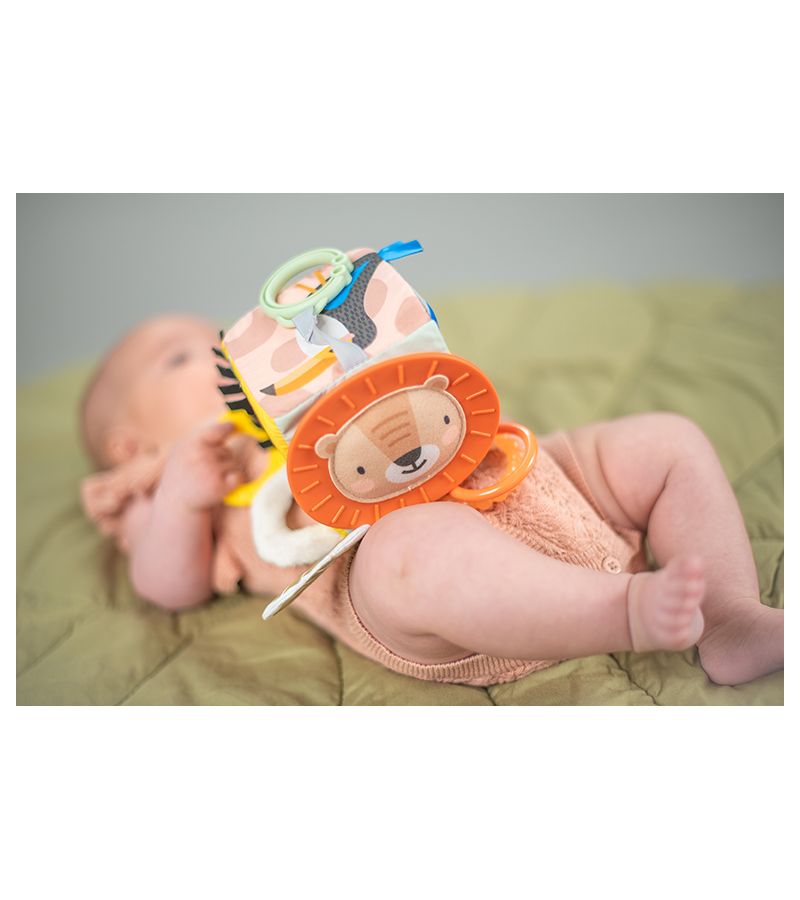 Κρεμαστό παιχνίδι δραστηριοτήτων TAF TOYS Savannah Discovery Cube 12755