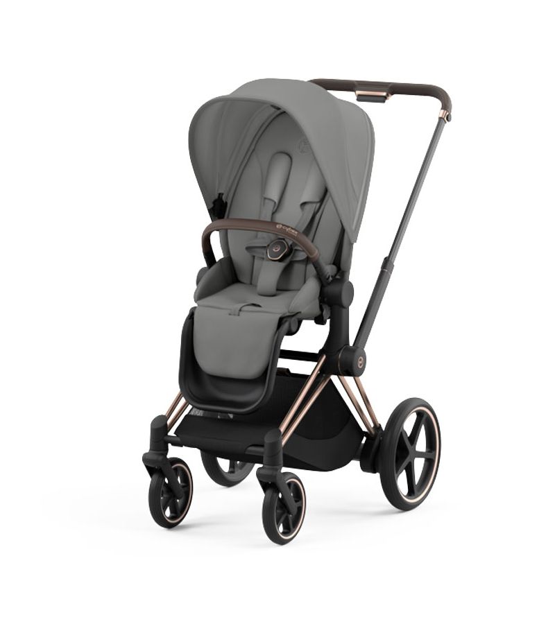 Βρεφικό Καρότσι CYBEX e-Priam Mirage Grey Rose Gold