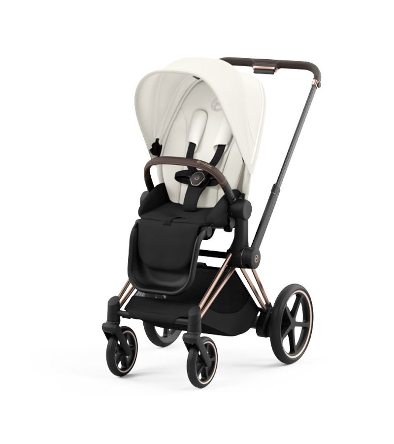 Βρεφικό Καρότσι CYBEX e-Priam Off White Rose Gold