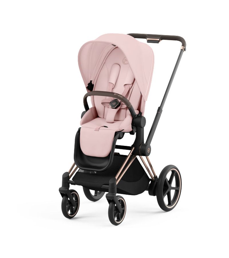 Βρεφικό Καρότσι CYBEX e-Priam Peach Pink Rose Gold