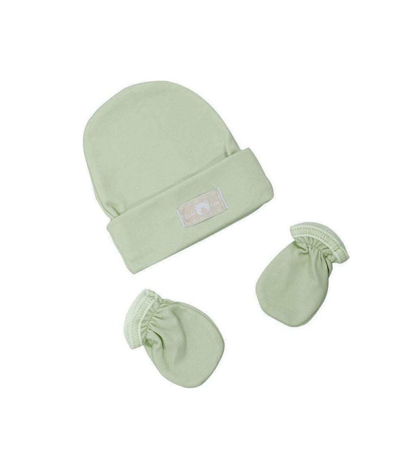 Σετ σκουφάκι και γαντάκια FIGLIO BINO Πράσινο F51