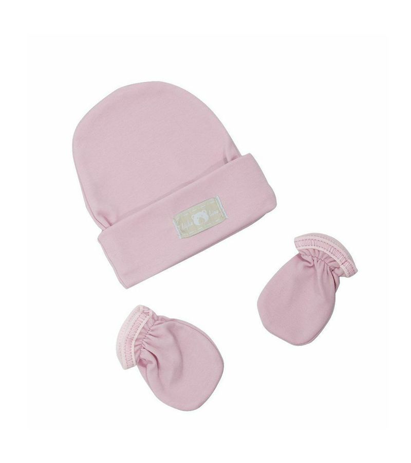 Σετ σκουφάκι και γαντάκια FIGLIO BINO Ροζ F51