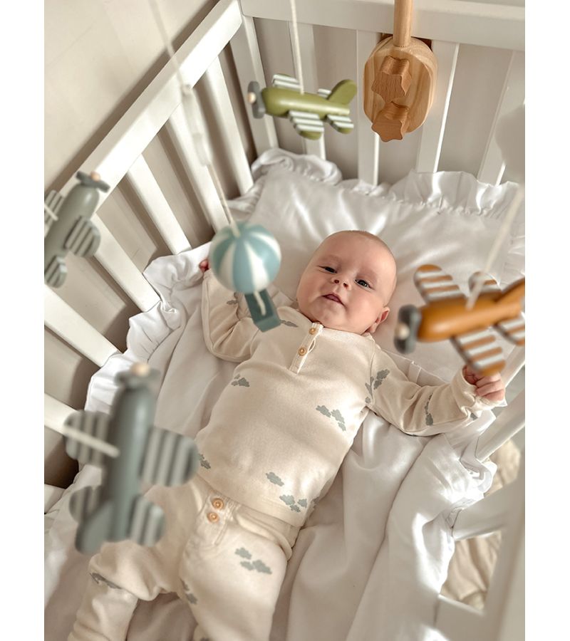 Jabadabado Ξύλινο Mobile Αεροπλάνα JB-T274