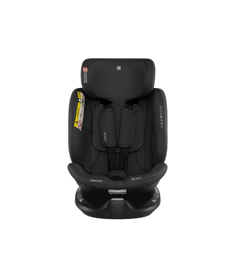 Κάθισμα αυτοκινήτου KIKKABOO i-Tour 360 i-Size 40-150cm (0-36kg) Black