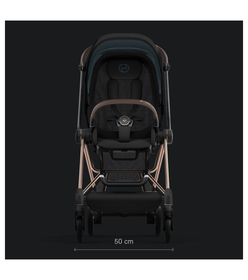 Βρεφικό Καρότσι CYBEX Mios Leaf Green Rose Gold