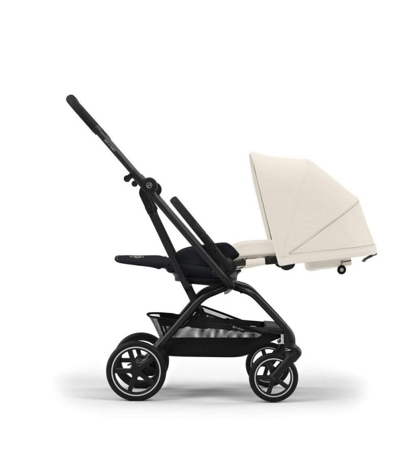 Βρεφικό καρότσι CYBEX Eezy S Twist + 2 BLK Canvas White